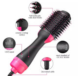 One Step 3-in-1 Hair Dryer, Straightener & Curler Brush